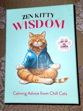 Zen Kitty Wisdom Cards - NIB
